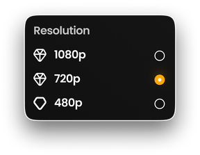 Video generator resolution